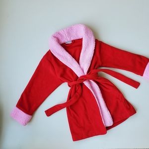 Girls plush soft Angel robe